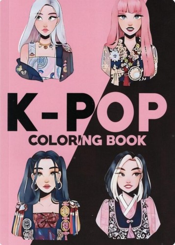 Kolorowanka Kpop A5, praca zbiorowa