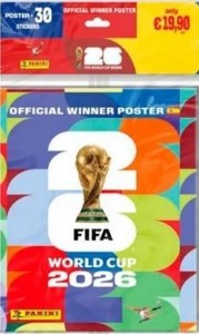 FIFA WORLD CUP AXL 2026 WINNER POSTER, PANINI