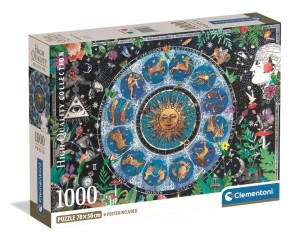 PUZZLE 1000 ASTROLOGICAL CHART, CLEMENTONI