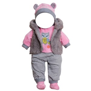 UBRANKO DLA LALKI - BOBAS 40-45CM, MARIOTOYS