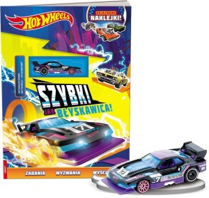 MATTEL HOT WHEELS. SZYBKI JAK BŁYSKAWICA