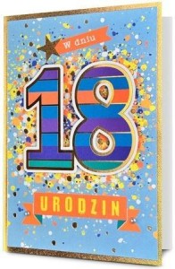 KARNET URODZINY OSIEMNASTKA