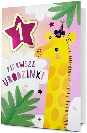 Karnet B6 Urodziny Roczek