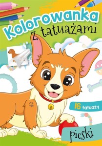 KOLOROWANKA Z TATUAŻAMI. PIESKI