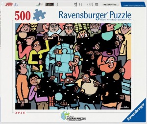 PUZZLE 2D 500 PUZZLOWA SPOŁECZNOŚĆ, RAVENSBURGER