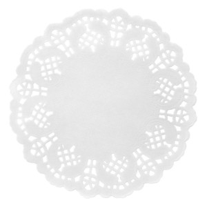 SERWETKI PAPIEROWE 11,5CM 30SZT BIAŁE