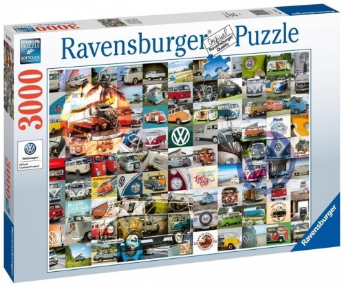 Puzzle 3000 99 momentów VW, Ravensburger