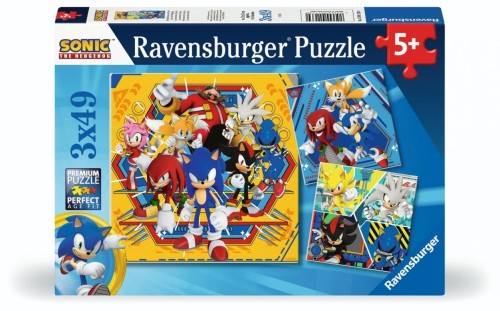 Puzzle 3x49 Sonic, Ravensburger