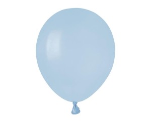 BALONY GEMAR PASTEL PUDROWE BŁĘKITNE 13CM 100SZT