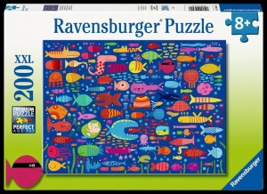 PUZZLE 2D 200 RYBKI, RAVENSBURGER
