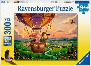 PUZZLE 2D 300 LOT BALONEM, RAVENSBURGER