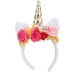 OPASKA UNICORN Z RÓŻAMI
