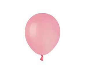 BALONY GEMAR PASTEL PUDROWE RÓŻOWE 13CM 100SZT