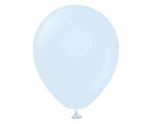BALONY MACARON BABY BLUE 13CM 100SZT
