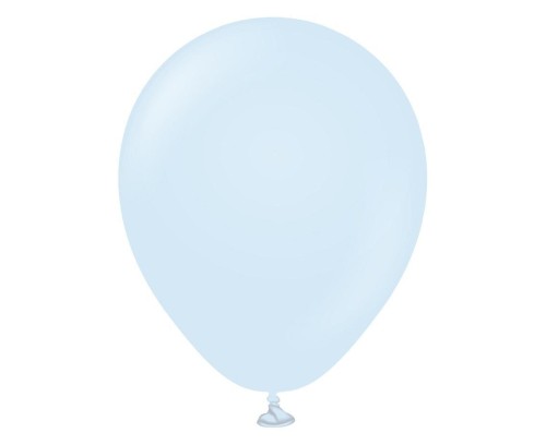 Balony macaron baby blue 13cm 100szt