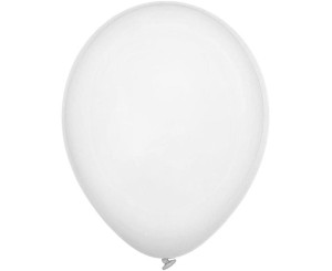 BALONY DECOMEX PASTEL WHITE 100SZT