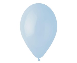 BALONY GEMAR PASTEL PUDROWE BŁĘKITNE 30CM 100SZT