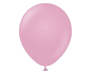 BALONY RETRO PRZYGASZONY RÓŻ 30CM 100SZT