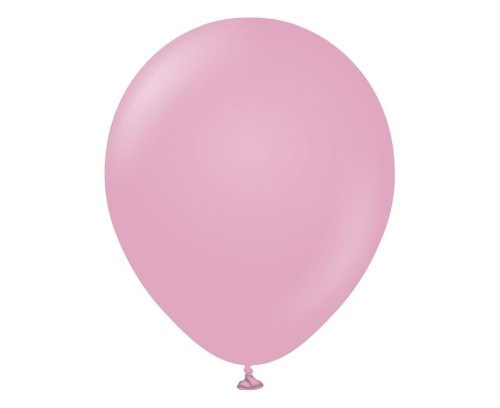 Balony retro przygaszony róż 30cm 100szt