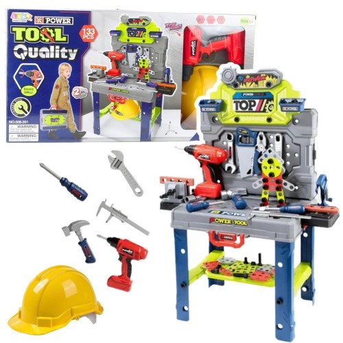 Stolik majsterkowicza 2w1, Leantoys