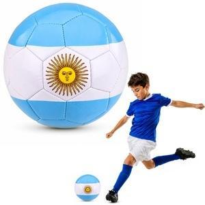 Piłka nożna Argentyna 22cm r.5, Leantoys