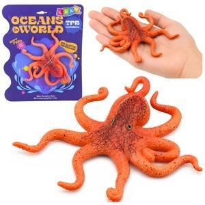 Ośmiornica gumowa rozciągliwa 12cm, Leantoys