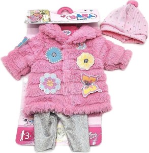 BABY BORN - PINK COAT SET 43CM, ZAPF