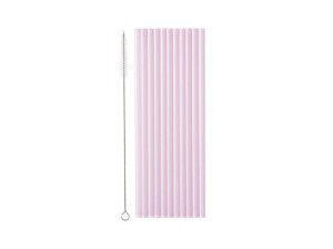 SŁOMKI PLASTIKOWE 23CM FIOLETOWE 12SZT