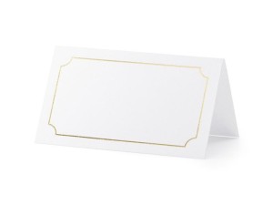 WIZYTÓWKI NA STÓŁ 9,5X5,5CM 10SZT