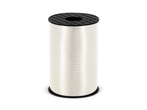 WSTĄŻKA PLASTIKOWA BIAŁA 5MMX225M, PARTYDECO