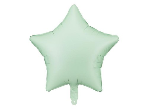 Balon foliowy Gwiazdka 48cm zieleń