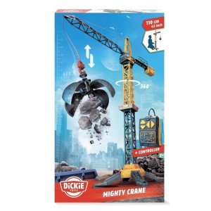 DŹWIG Z KULĄ 110CM ZDALNIE STEROWANY, DICKIE TOYS