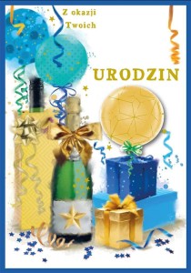 KARNET DK-1223 URODZINY (WYMIENNE CYFRY)