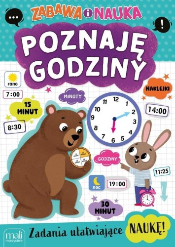 Poznaję godziny. Zabawa i nauka, praca zbiorowa
