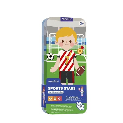 Puzzle magnetyczne Gwiazdy sportu, mierEdu