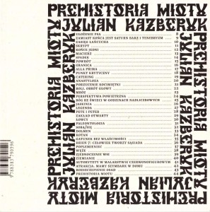 PREHISTORIA MIOTU, JULIAN KAZBERUK