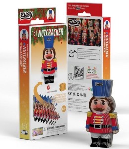 ŚWIĄTECZNY ŻOŁNIERZYK EUGY. EKO UKŁADANKA 3D, EUGY