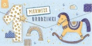 KOPERTA ROCZEK KONIK NIEBIESKI