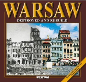 WARSZAWA ZBURZONA I ODBUDOWANA - WER. ANGIELSKA
