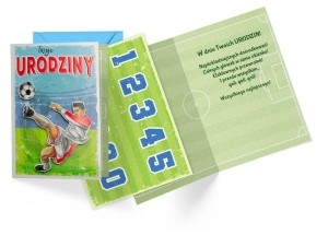 KARNET B6 URODZINY DZIECIĘCE (WYMIENNE CYFRY)