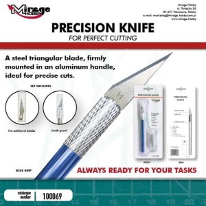 NOŻYK MODELARSKI PRECISION KNIFE 5SZT