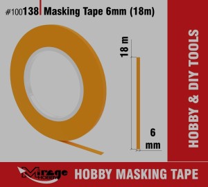 MODELARSKA TAŚMA MASKUJĄCA 18M