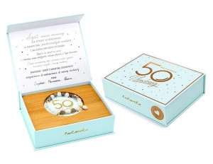 BRANSOLETKA AGAT URODZINY 50 ELITE, KUKARTKA