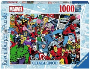 PUZZLE 1000 CHALLENGE. MARVEL, RAVENSBURGER