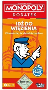 MONOPOLY IDŹ DO WIĘZIENIA - DODATEK, HASBRO