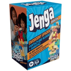 JENGA - SWOBODNY UPADEK (DODATEK), HASBRO