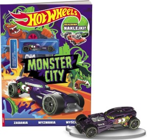 MATTEL HOT WHEELS. MONSTER CITY, PRACA ZBIOROWA
