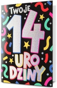KARNET URODZINY 14