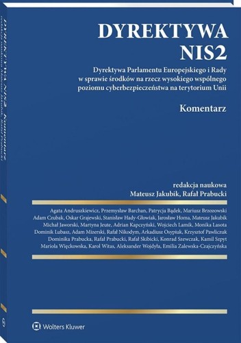 Dyrektywa NIS2. Komentarz, praca zbiorowa