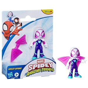 SPIDEY I SUPER KUMPLE - GHOST-SPIDER 7,6CM, HASBRO